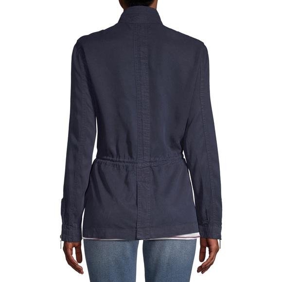 Max Jeans Navy Anorak Jacket - Picture 5 of 11